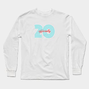 officially 20 Long Sleeve T-Shirt